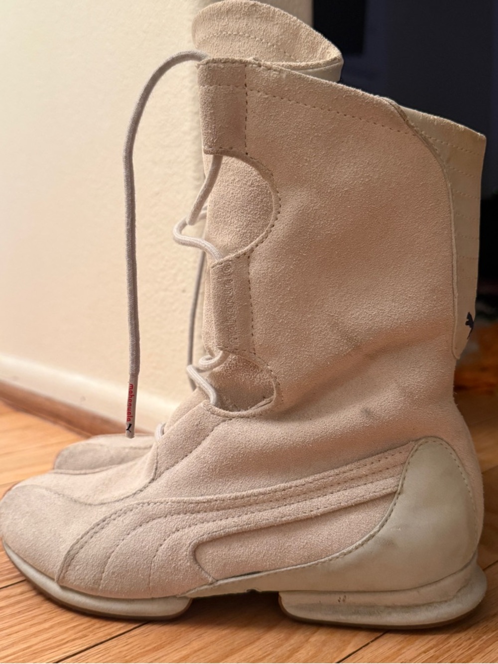 PUMA X MAHANUALA vintage boxing boots suede - Picture 5 of 16